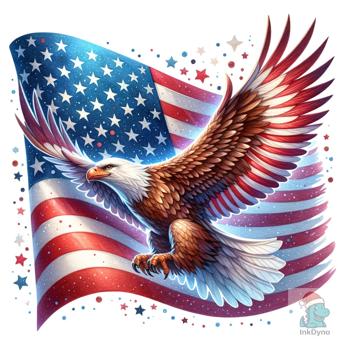 Eagle American Flag Patriotic
