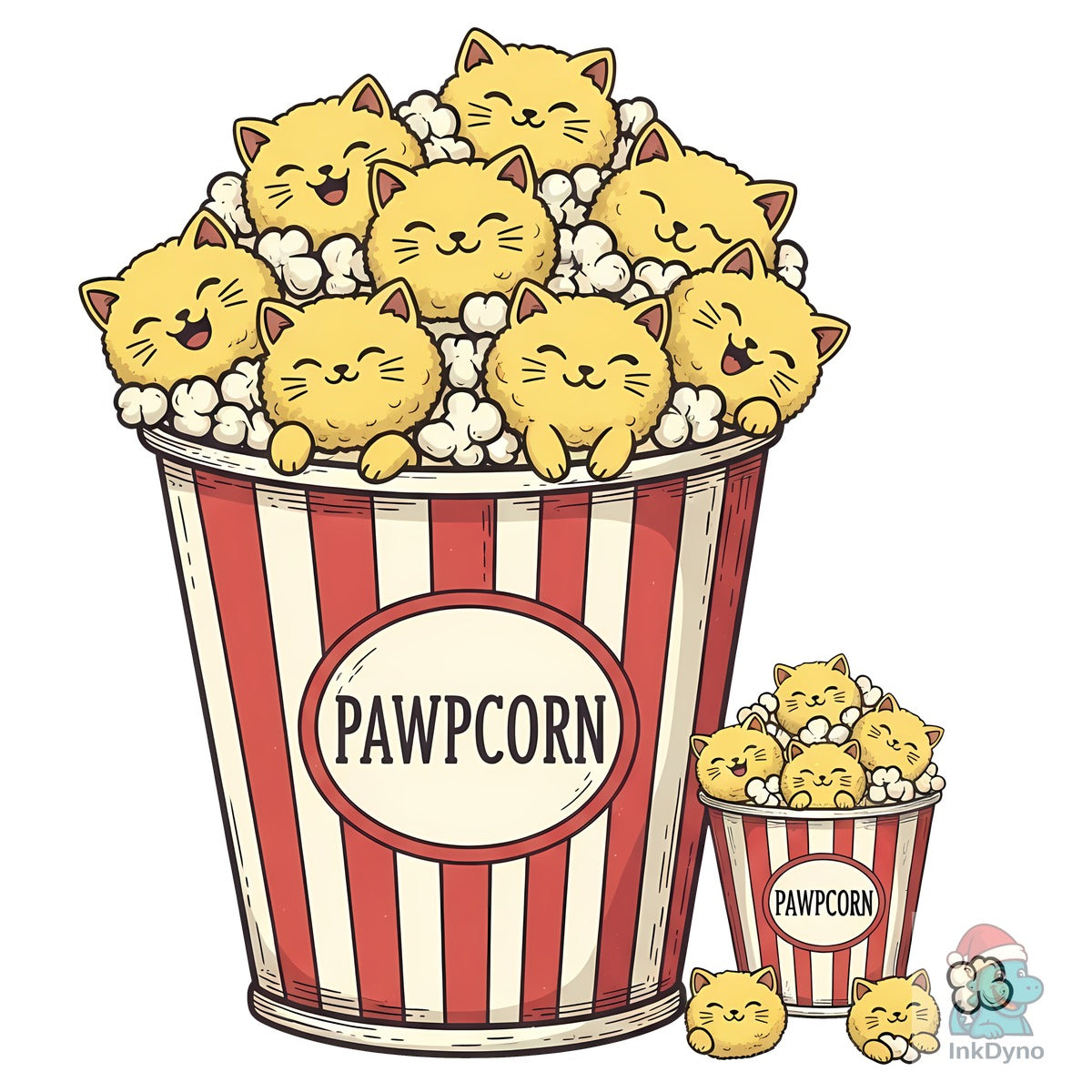 Pawpcorn Cute Cat Popcorn