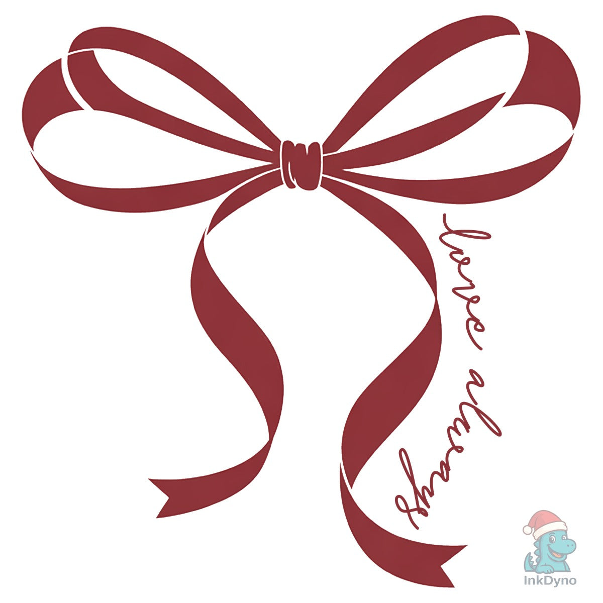 Love Always Valentine Bow Coquette