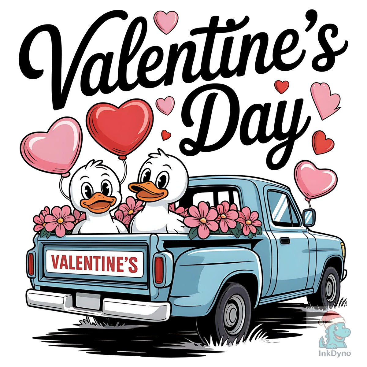 Happy Valentines Goose Valentine Day