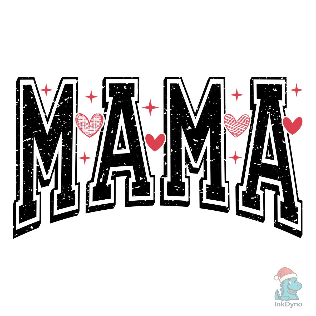 Mama Valentine Heart Mama