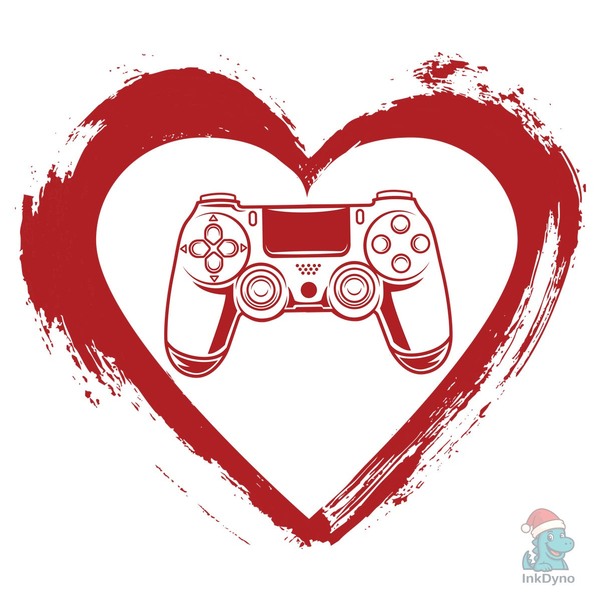 Valentine Gaming Gamer Heart Controlle