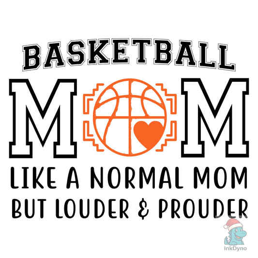 Basketball Mom Basketball - DTF Transfer