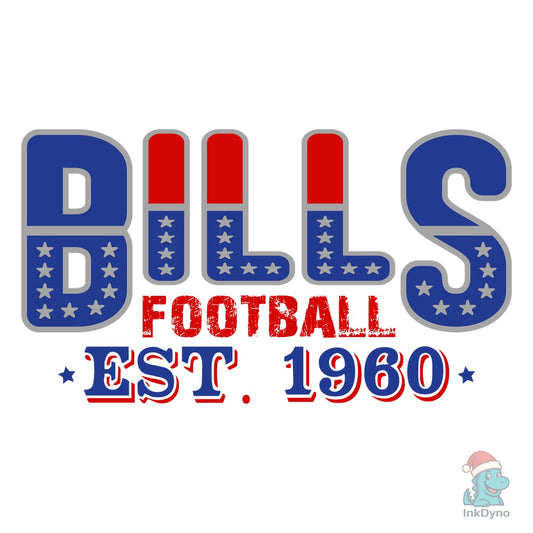 Bills Football Est. 1960 - DTF Transfer
