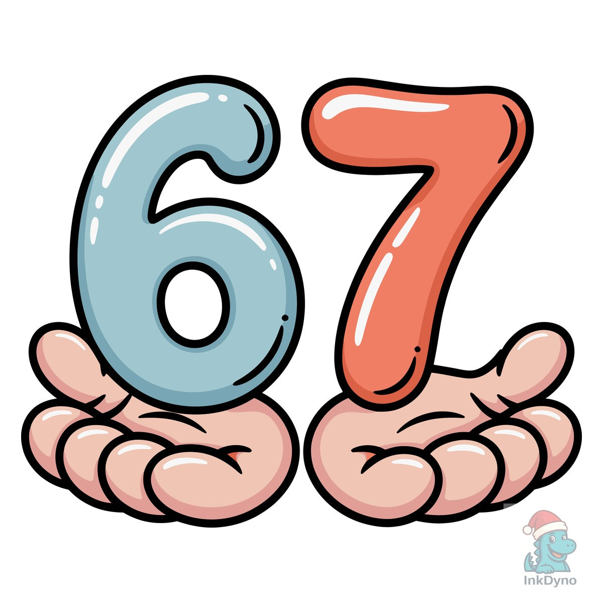 6 7 Meme Six Seven 67 Hands Funny