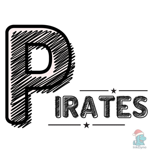 Pirates Distressed Pirates - DTF Transfer