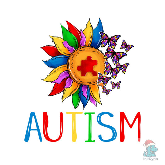 Accept Understand Love Autism - DTF Transfer