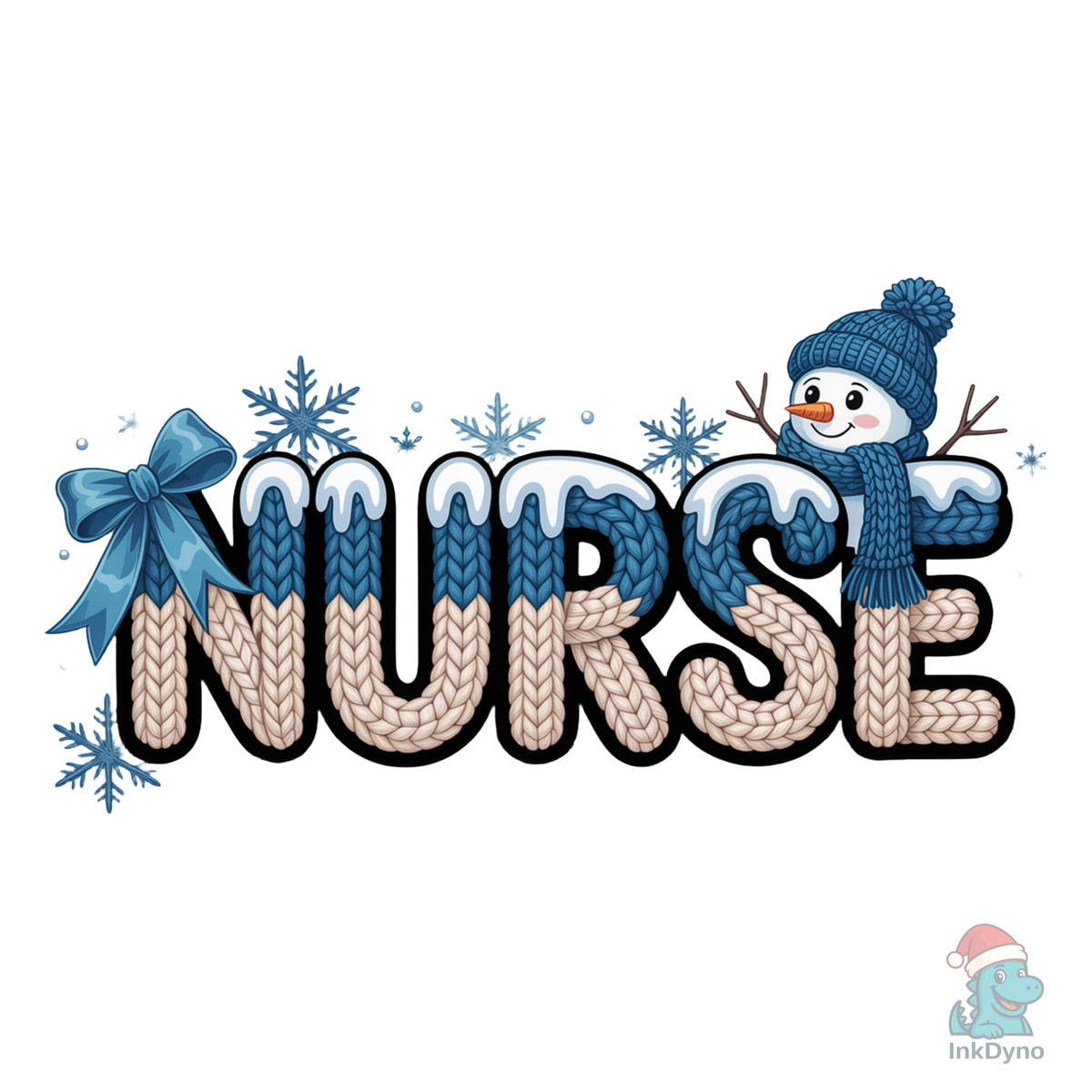 Nurse Winter Cozy Season Snowman Shirt