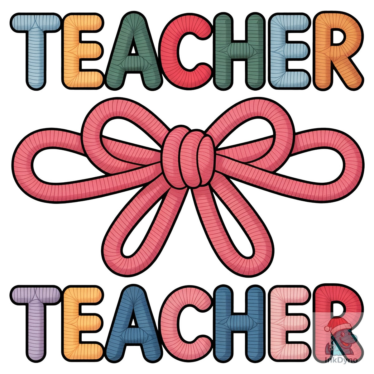 Chunky Yarn Teacher Faux Teacher