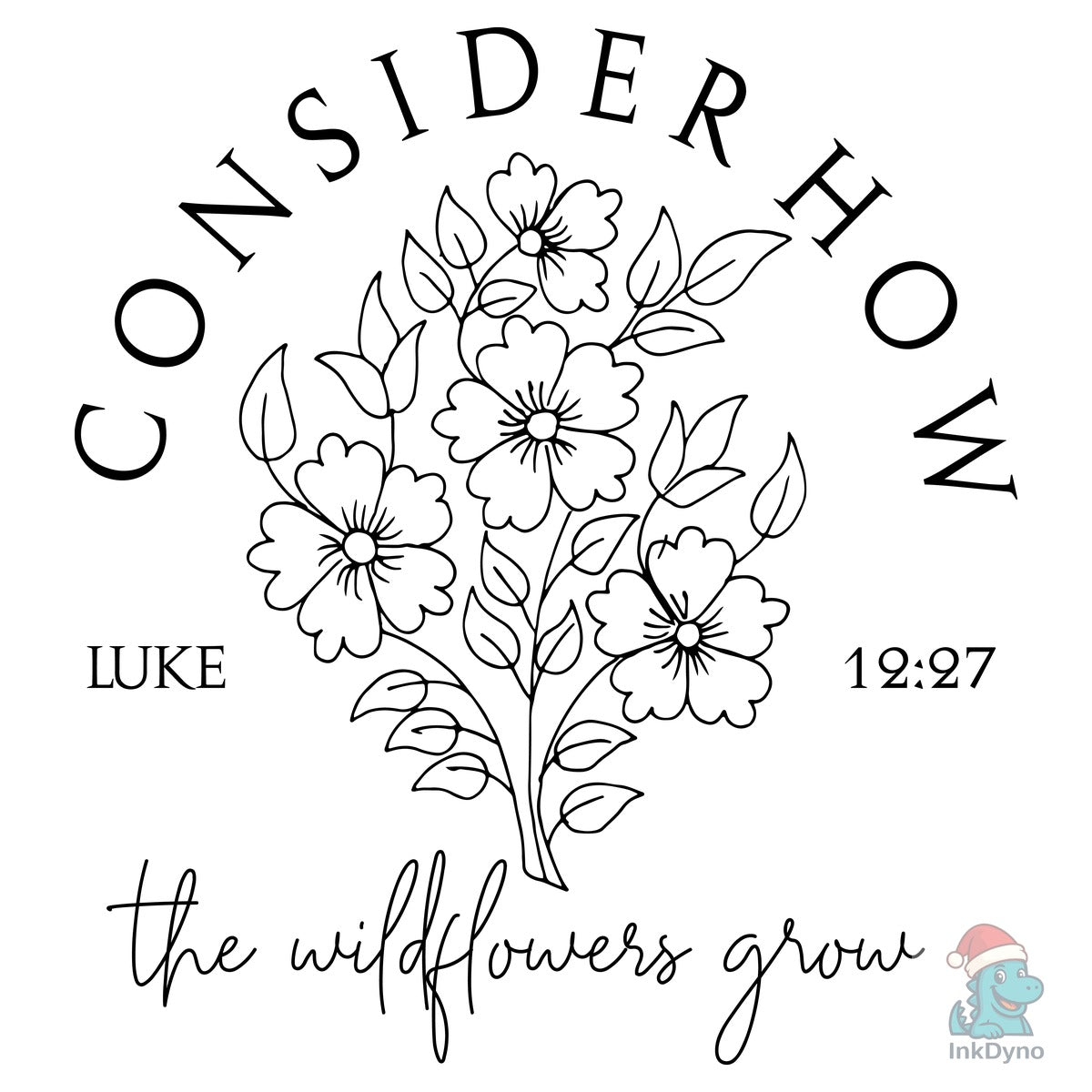 Consider How the Wildflowers Grow