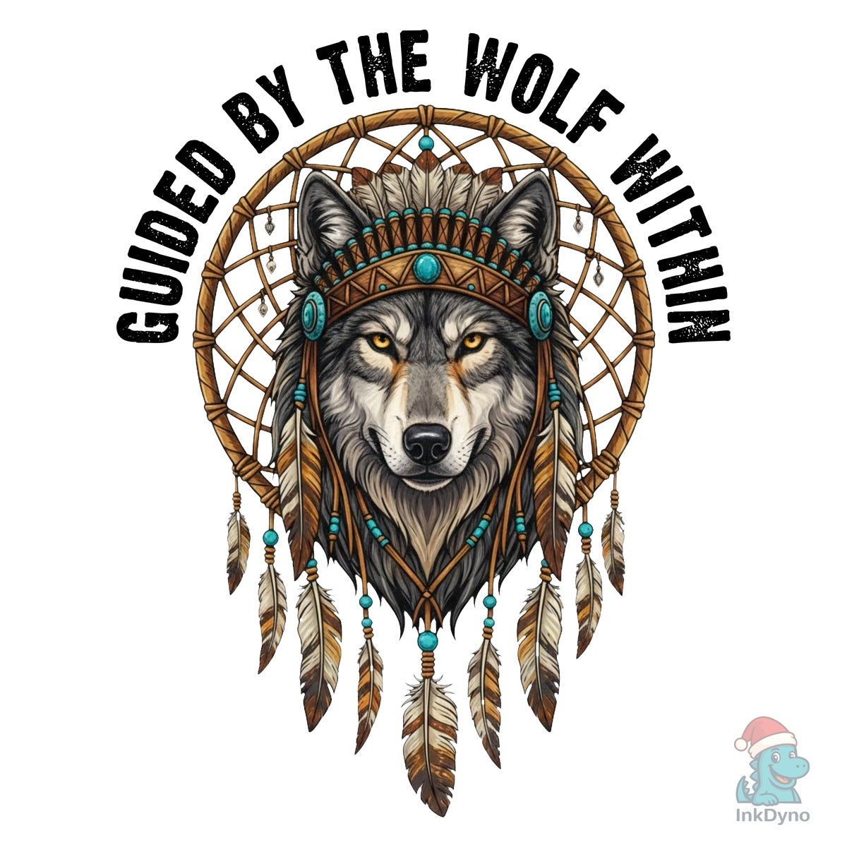 Wolf Dreamcatcher Boho