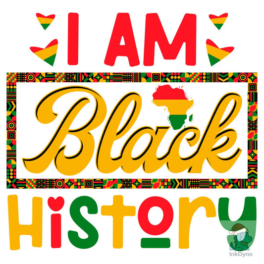 Afrocentric African Pride Black History - DTF Transfer