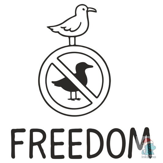 Freedom Defy the Rules Anti Authority - DTF Transfer
