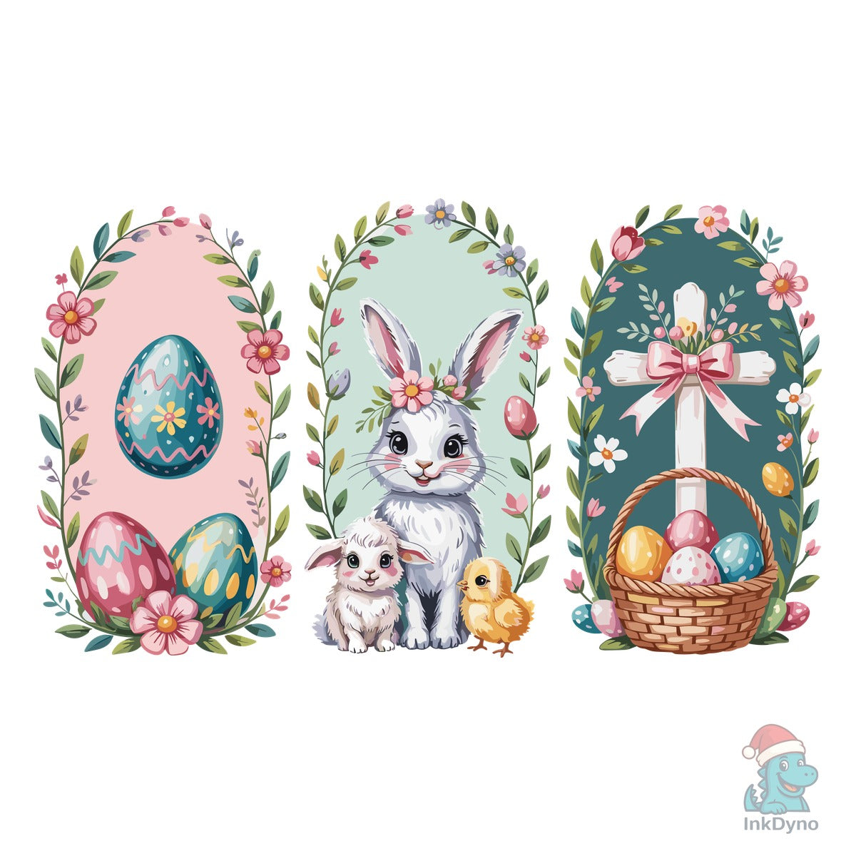 Easter Collage Design Sublimation