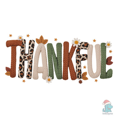 Leopard Thankful Thanksgiving