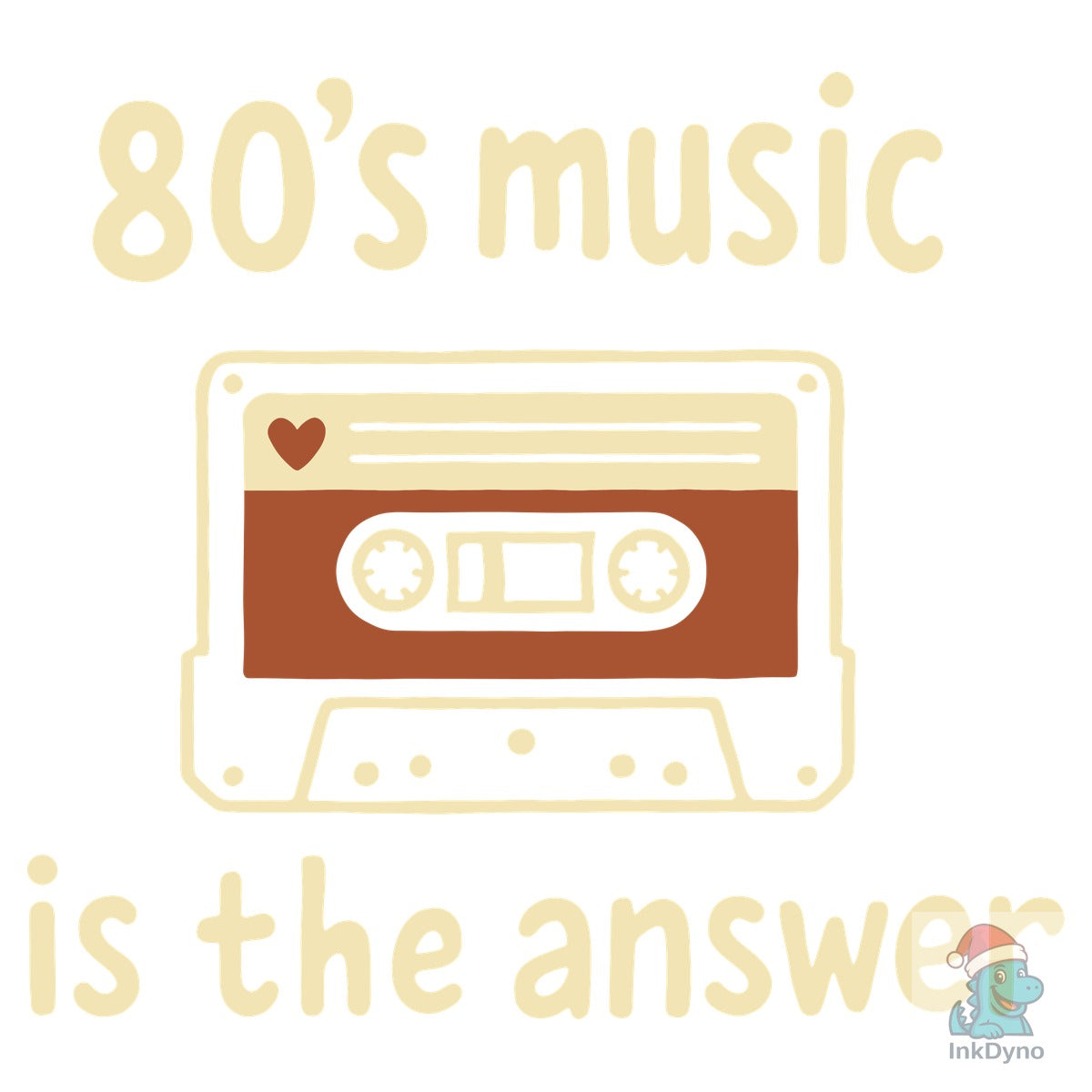 80's Music is the Answer Nostalgic Vibes