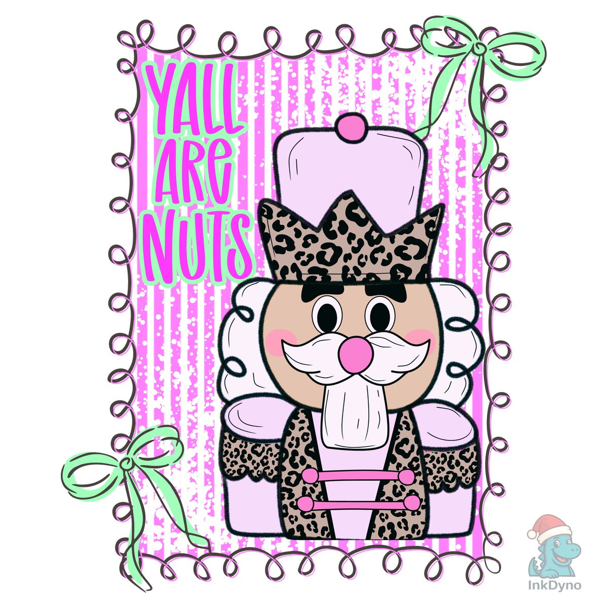 Christmas Nutcracker Doodle Frame