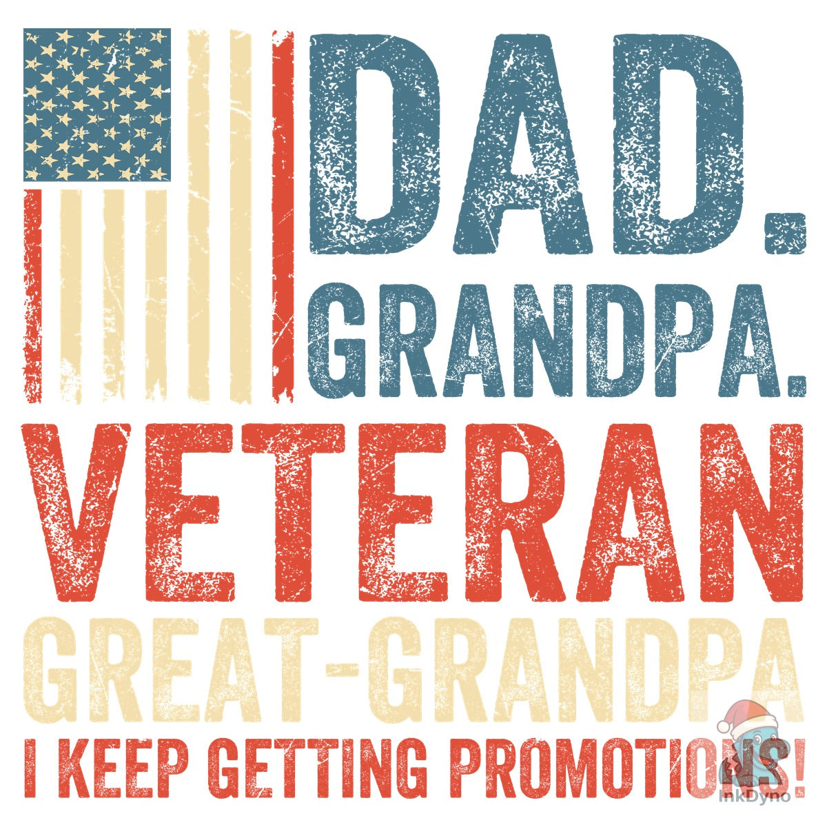 Dad Grandpa Veteran's Day T‑Shirt