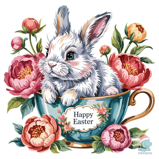 Easter Bunny Sublimation - DTF Transfer