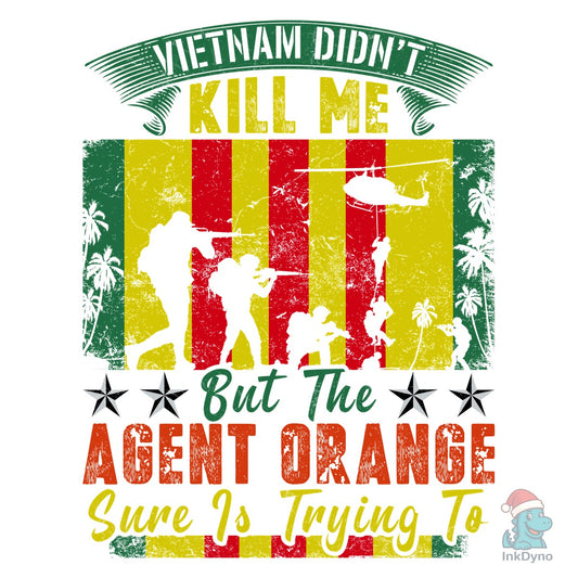 Vietnam Survivor Veteran's Day T-Shirt - DTF Transfer