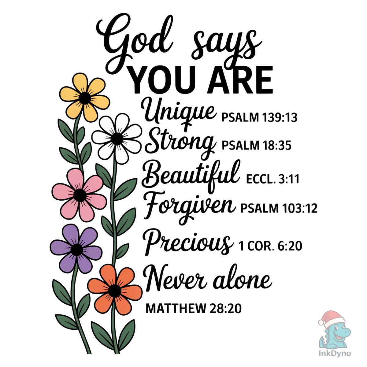 God Says You Are Design