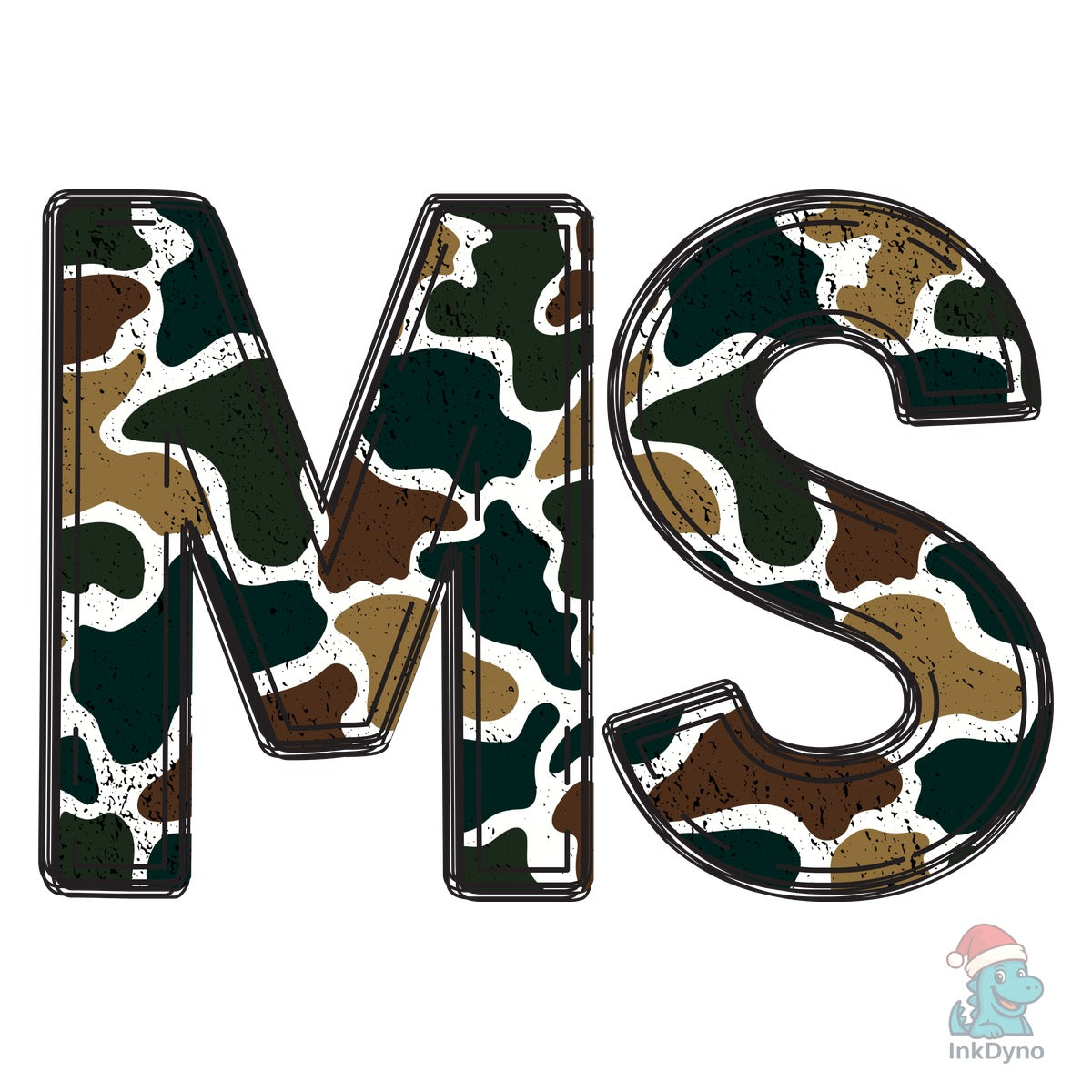 Camo MS Mississippi State Abbreviation