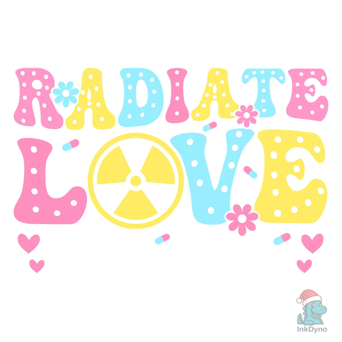 Radiation Oncology Love Nurse T-Shirt