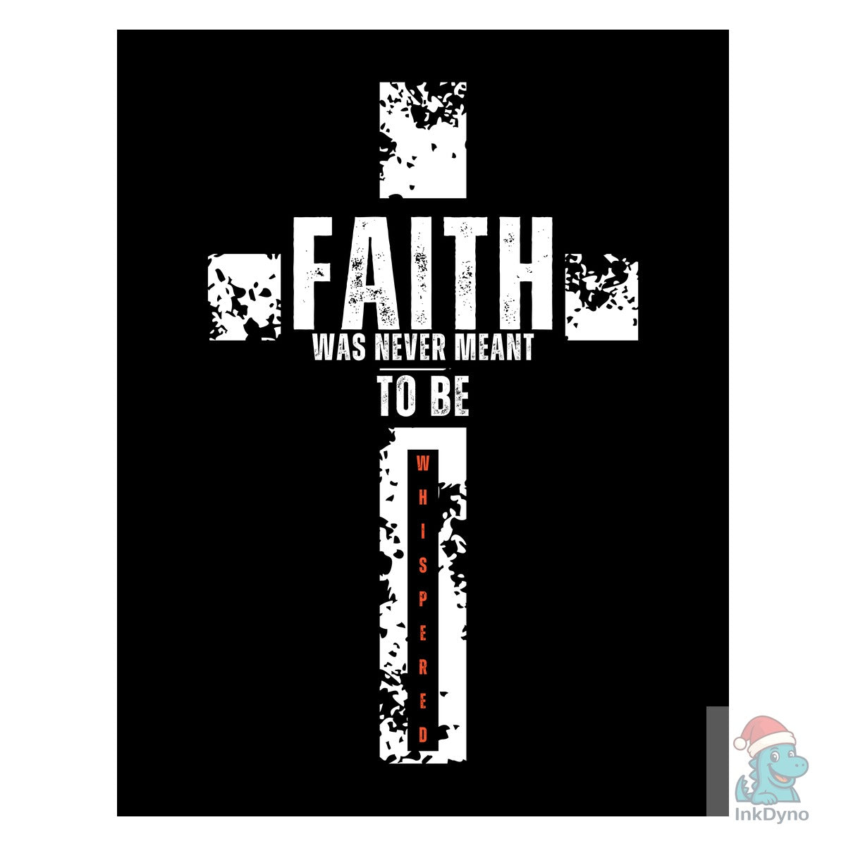 Bold Christian Quote Speak Up Tshirt