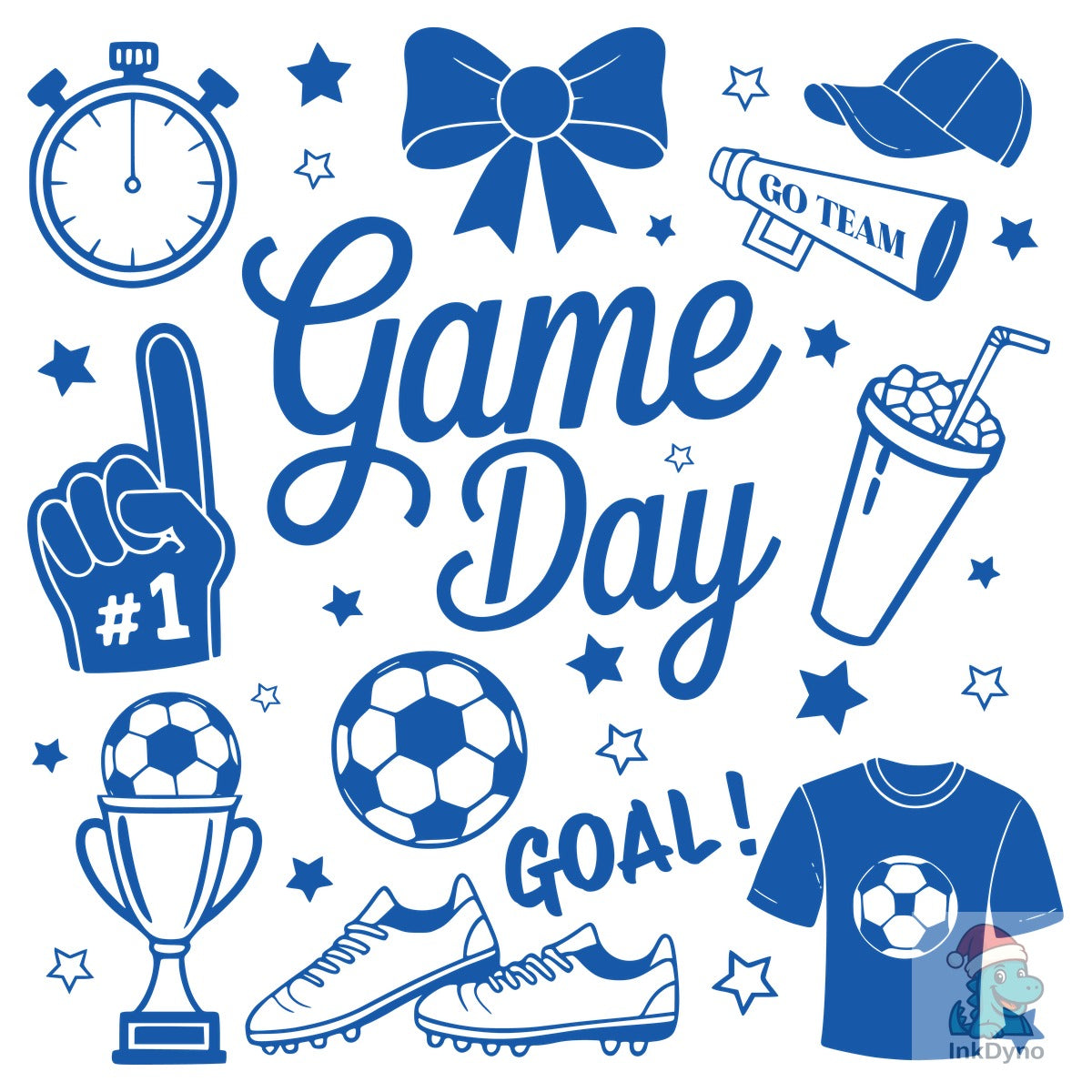 Soccer Doodles Game Day