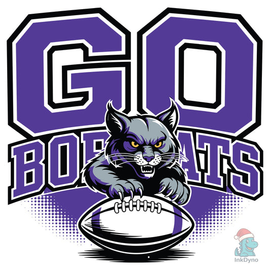 15 Bobcats Football Shirt Sports - DTF Transfer