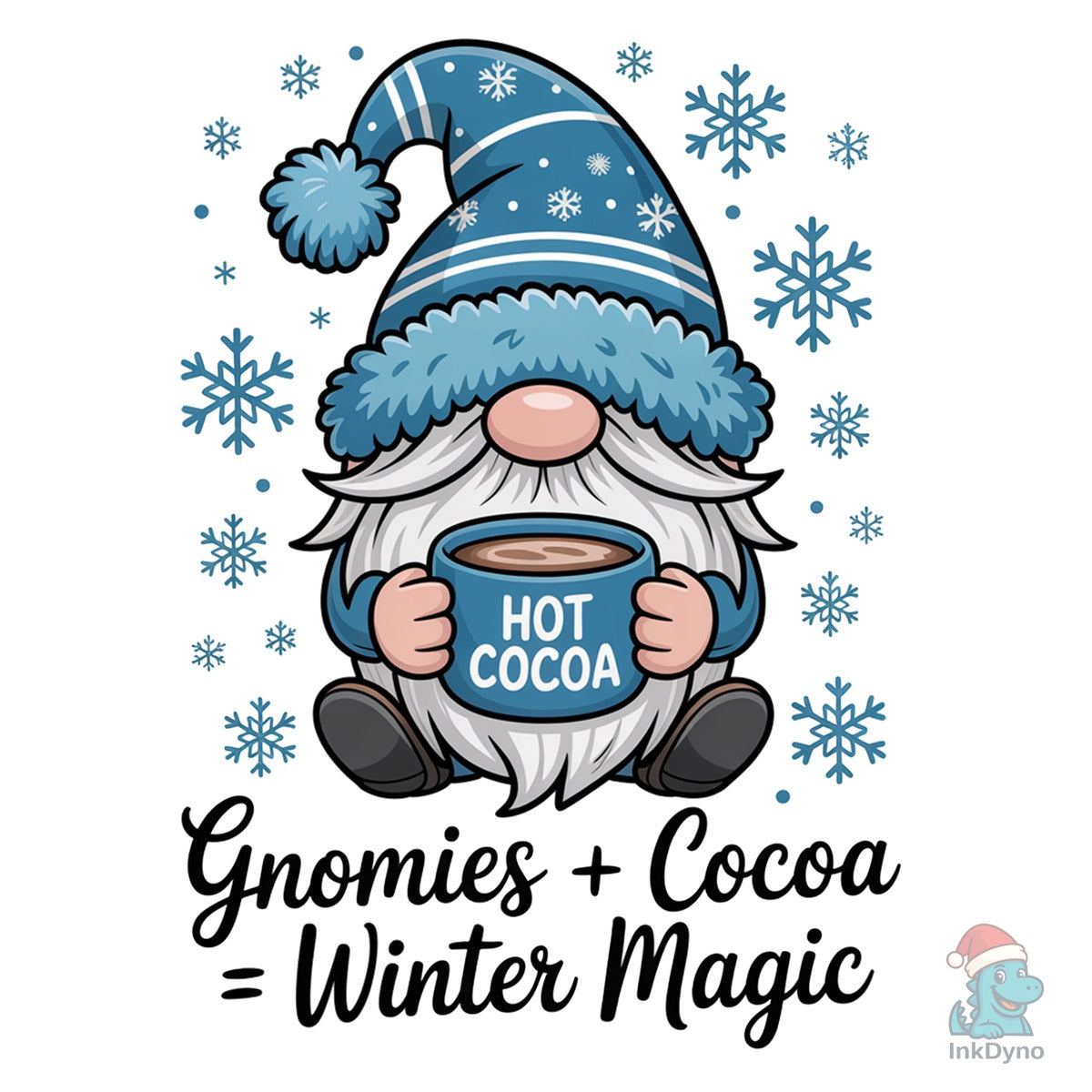 Snuggle Up Gnomies It's Cold Outside