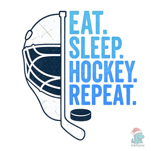 Ice Hockey T-shirt Design - DTF Transfer