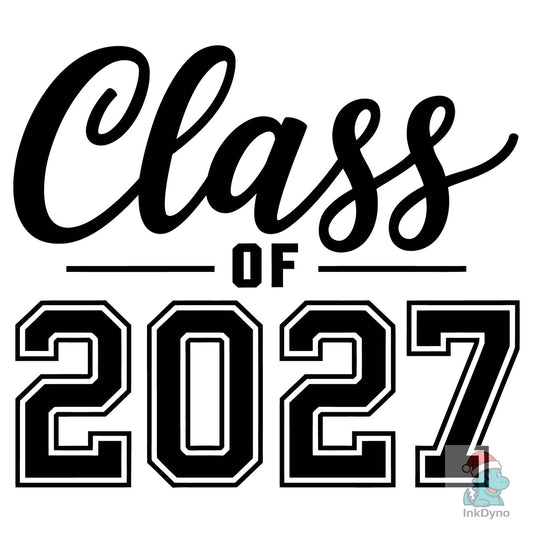 Class of 2027 Design - DTF Transfer