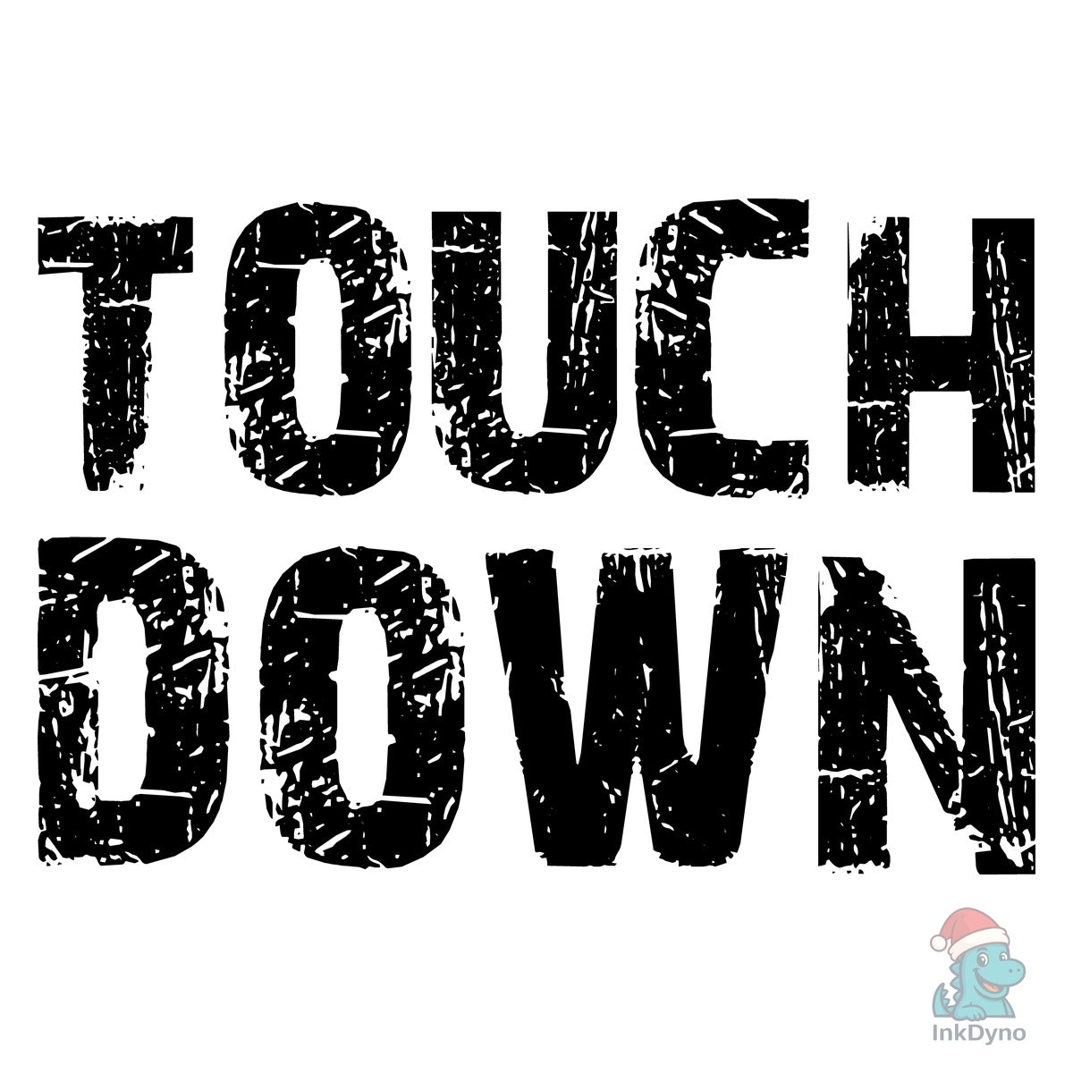 Touchdown Distressed Football