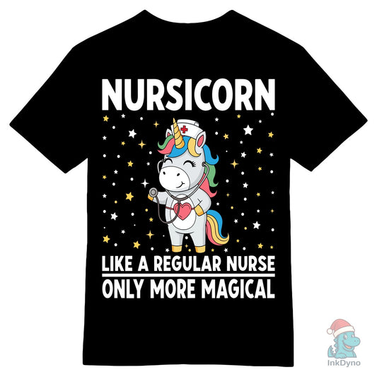 Nursicorn Magical Nurse T-Shirt - DTF Transfer