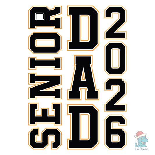 Senior Dad 2026 Graduation - DTF Transfer