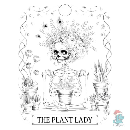 The Plant Lady Tarot Card - DTF Transfer