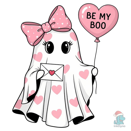 Be My Boo Cute Ghost - DTF Transfer