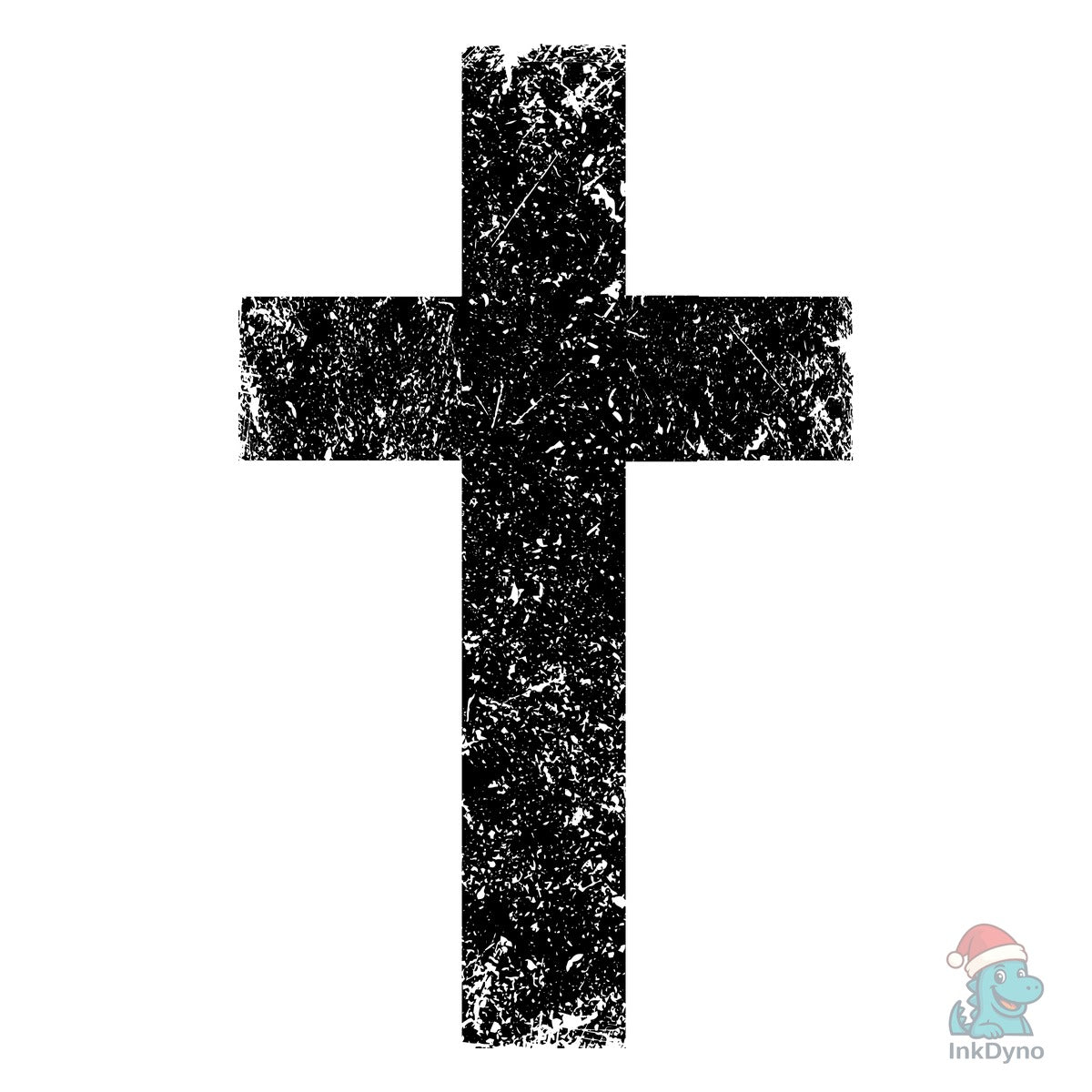 Distressed Christian Cross