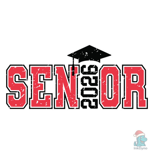 Retro Senior 2026 Class of 2026 - DTF Transfer