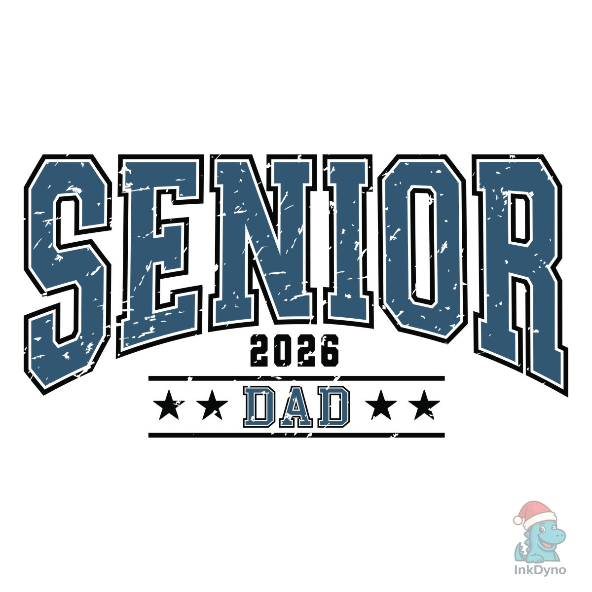 Senior Dad 2026 Retro Senior Varsity