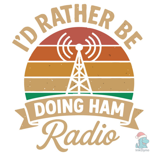 Ham Radio Operator TShirt - DTF Transfer