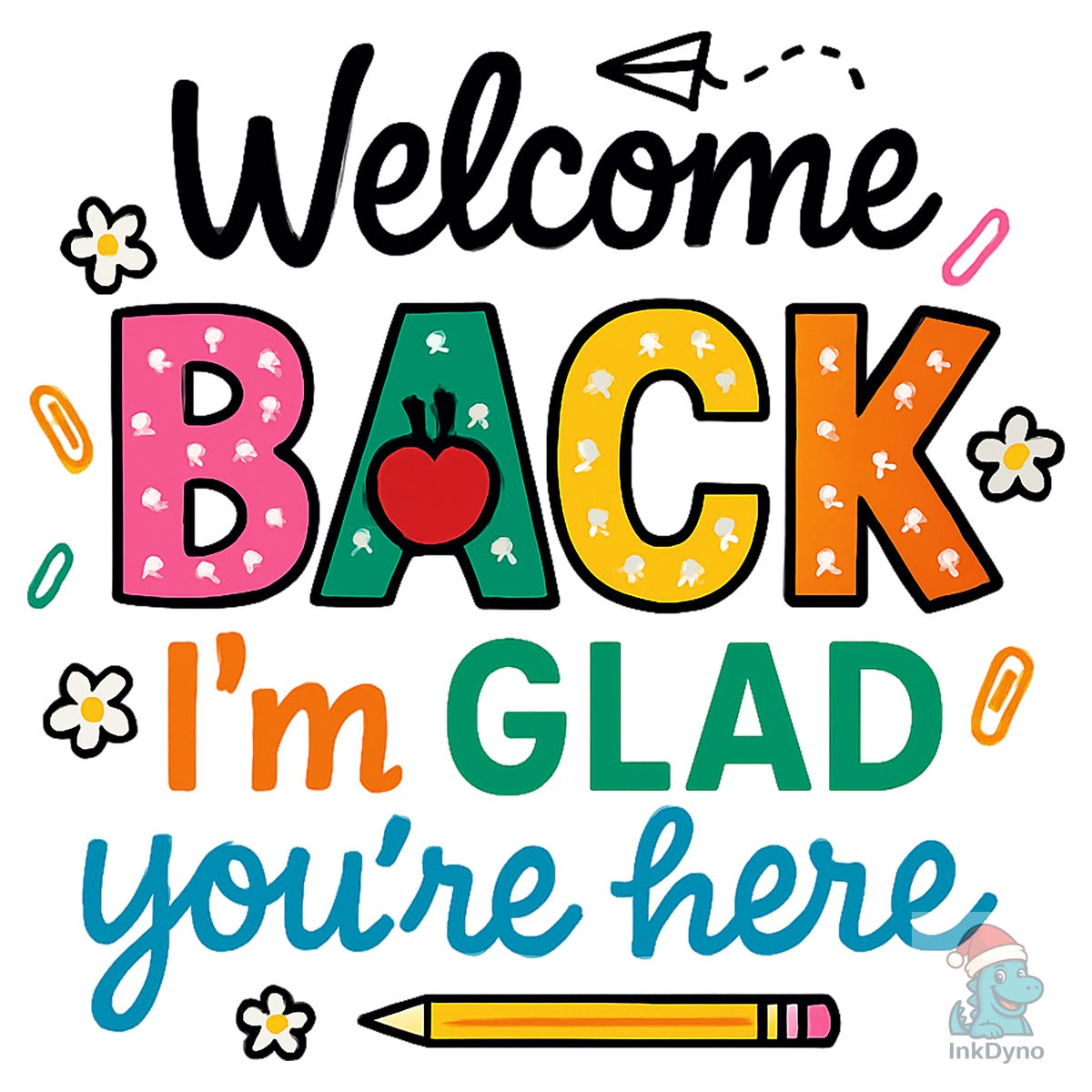 Welcome Back I'm Glad You're Here
