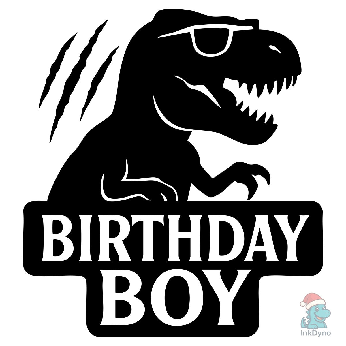 Cool Dinosaur Birthday Boy Design