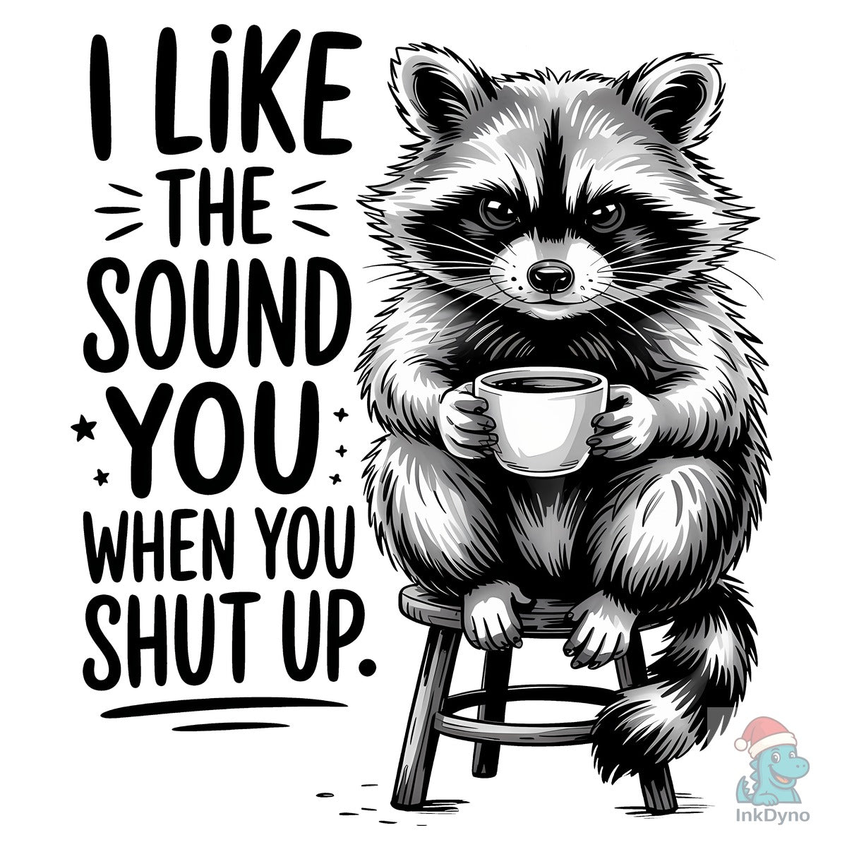 Funny Cat Sarcastic T-shirt Design