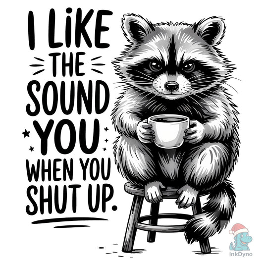 Funny Cat Sarcastic T-shirt Design - DTF Transfer