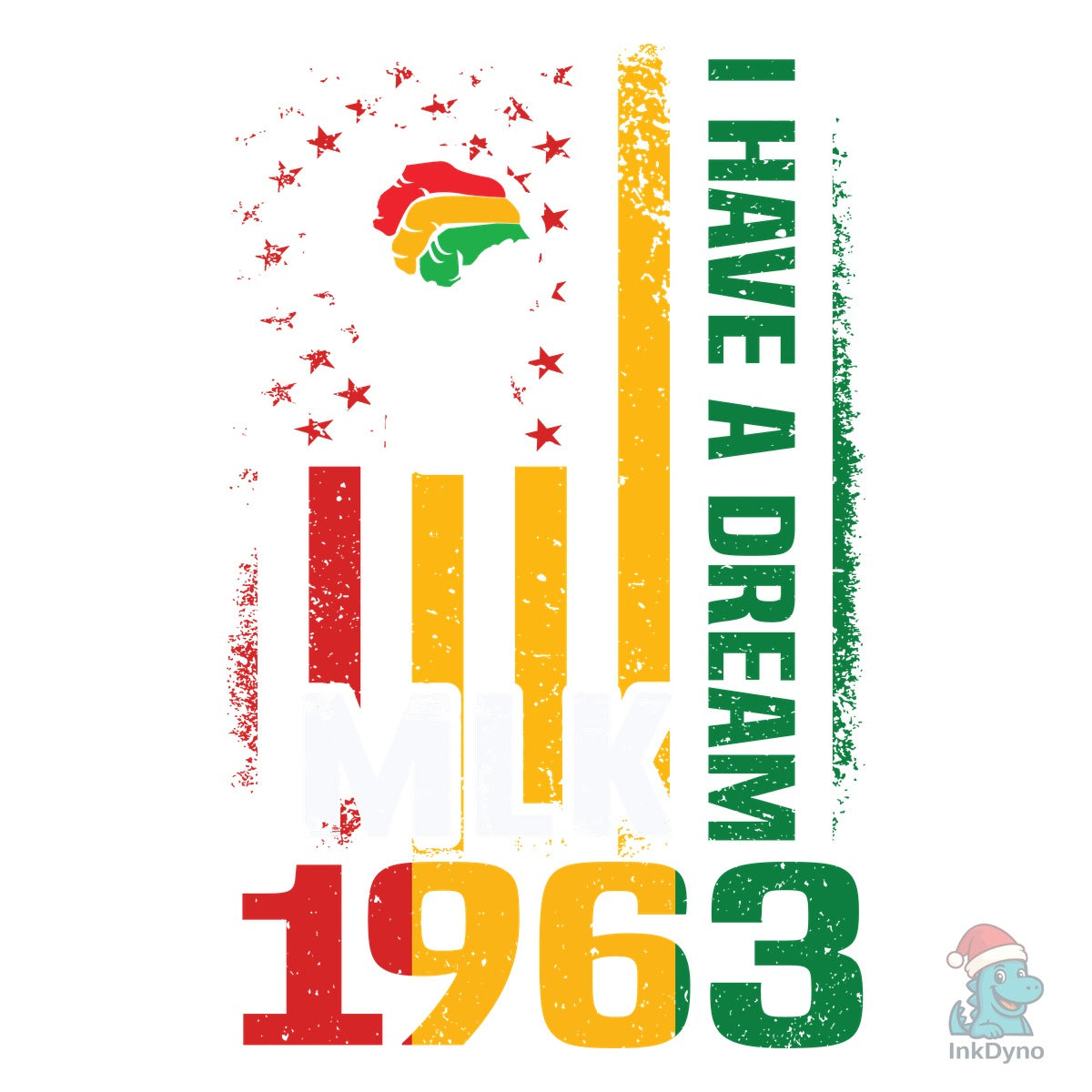I Have a Dream Mlk 1963 T-shirt Design