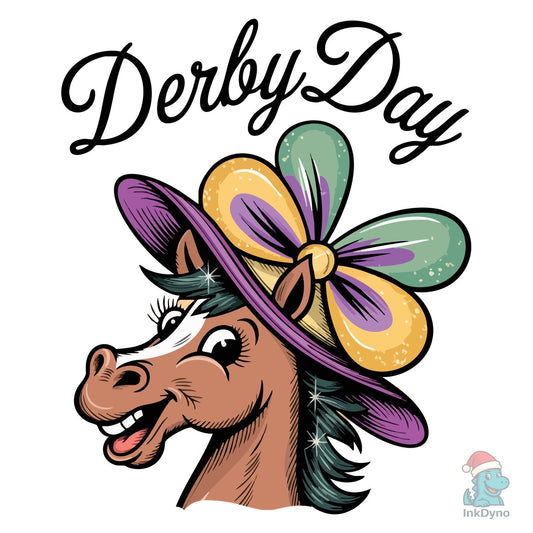 3 Derby Day T-shirt Design - DTF Transfer