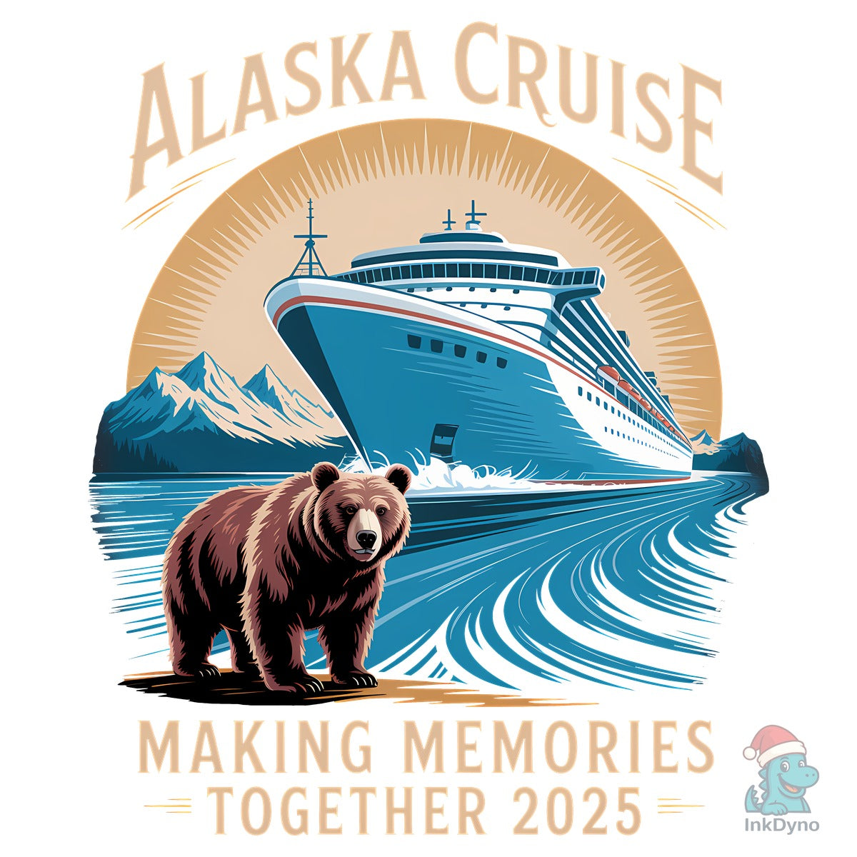 Alaska 2025 Cruise Family Shirt