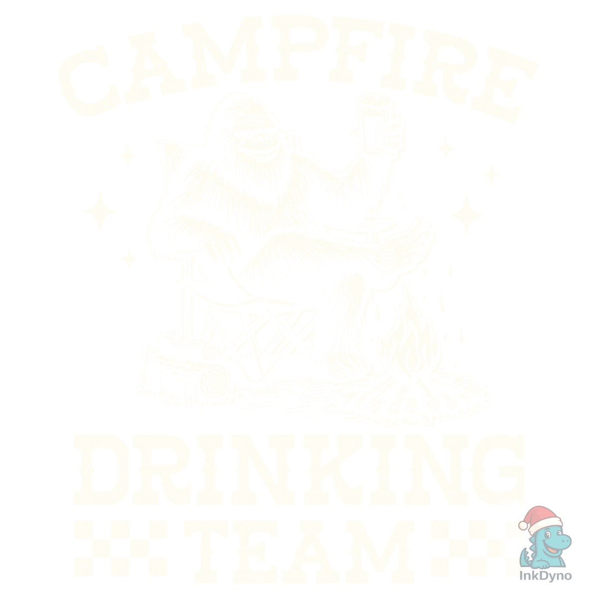 Campfire Drinking Team Bigfoot Beer Shir